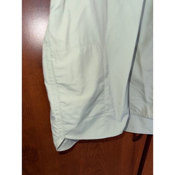 Eddie Bauer Travex moisture wicking performance shirt NWT Sage Green Size Large - Picture 8 of 11